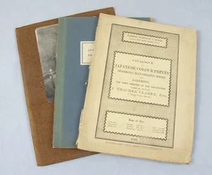 JAPANESE ART and prints group of THREE scarce catalogues Desmoni Solf and Clarke - Picture 1 of 20