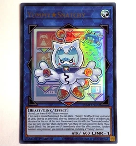 JUSH-EN022 Yu-Gi-Oh! 1st Edition YummySnatchy (V.1 - Ultra Rare) Englisch - Picture 1 of 1