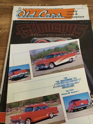 Goodguys Gazette Nov 2009  Old Cars Weekly Vol.27 #42-43 Vol.33 #1 Chevy Car #7 - Image 1 of 4