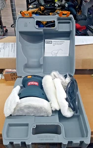 Vintage Ryobi RB60K 6" Orbital Buffer w/ Case and Bonnets 120V Corded Electrical - Picture 1 of 10