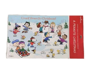 New A PEANUTS CHRISTMAS Countdown To Christmas Advent Calendar Hallmark - Picture 1 of 6