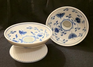 Vintage Bing & Grondahl Sommerfugl Schmetterling Kerzenständer 1970-1982 selten  - Bild 1 von 13