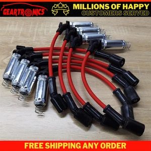 8* PERFORMANCE Spark Plug Wires For CHEVY GMC 1999-2006 LS1 VORTEC 4.8 5.3 6.0 - Picture 1 of 17