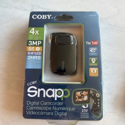 Nueva videocámara digital Coby Snap CAM4000 Foto 1 de 4