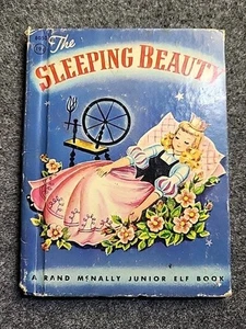 The Sleeping Beauty 1951 Vintage Book Rand McNally Elf Junior - Picture 1 of 19