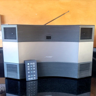 Bose Acoustic Wave Music System CD-3000 AM/FM/CD Player Charcoal Tested (99AC) - Image 1 of 4