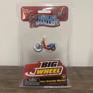 World's Smallest BIG WHEEL Tiny Ride On (1969 Marx Repro) Miniature Toy - Picture 1 of 2