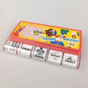 Vintage Tomy Pocket Spiel Satz Unsinn 1975 Hongkong Kinder getestet funktioniert - Bild 1 von 6