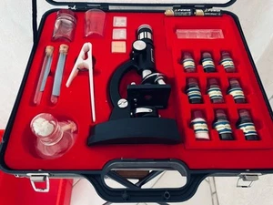 BOB Optik Mikroskop 100x – 750x Lernmikroskop für Kinder, Schüler, Biologie - Bild 1 von 2