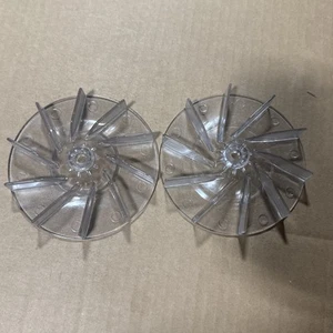 2Pc Eureka Sanitaire 81092 12988-1 Vacuum Cleaner Fan for 1400, SC679H, SC679G - Picture 1 of 3