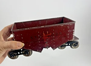 Lionel 116 Ballast Hopper Standard Gauge NYNH&HRR Maroon w/ black print Prewar - Picture 1 of 14