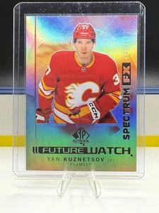 2024-25 SP Authentic Yan Kuznetsov Future Watch Spectrum FX Unscratched S-44 - Bild 1 von 2