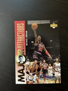 Michael Jordan 1995-96 Upper Deck Major Attractions Electric Court Holo SP #339 - Bild 1 von 2
