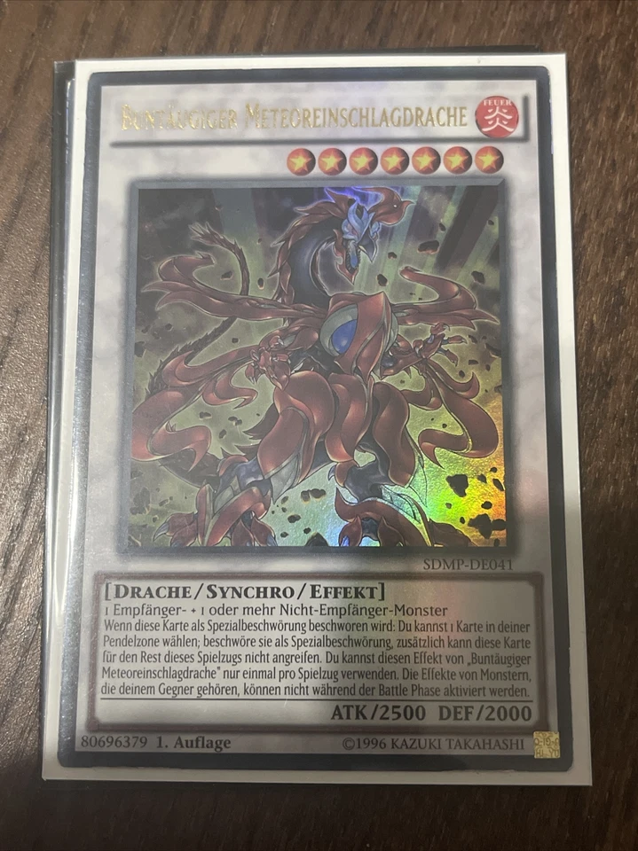 Yugioh 1x GERMAN Odd-Eyes Meteorburst Dragon Ultra  Rare LP 1st - Image 1 of 1
