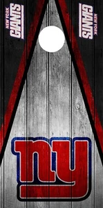 EINZELNE New York Giants Cornhole Hülle Skin Spielbrett Aufkleber Vintage Vinyl DT63 - Bild 1 von 1