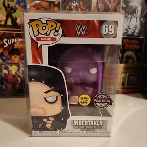 Funko Pop! The Undertaker - WWE -Glow In The Dark - Special Edition - #69 - Picture 1 of 6