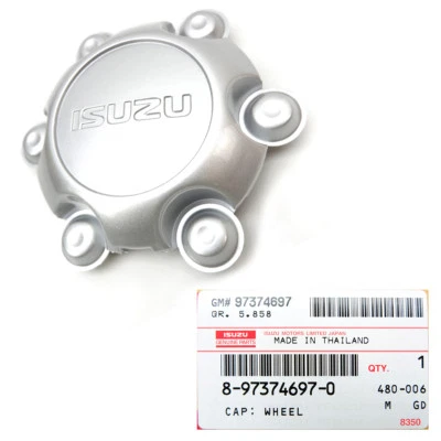 For Isuzu Holden D-Max 2007 10 11 Genuine Wheel Center Cap Hub 6 Legs Silver - Image 1 of 4