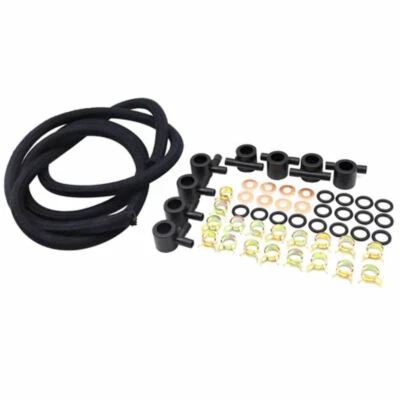 Kit de línea de retorno de combustible inyector diésel Ford F250 F350 V8 7,3 L 1988-1994 Foto 1 de 4