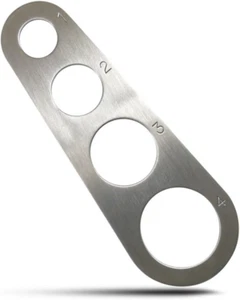 Stainless Steel Spaghetti Pasta Measure (Silver) - Picture 1 of 12