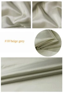 1 Yard Pure Mulberry Silk Linings Habutai Fabric Tissu - Picture 1 of 36