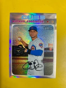 D41879 2020 Topps Heritage Chrome Refractors #THC241 Willson Contreras #250/571 - Picture 1 of 1