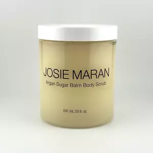 Josie Maran Argan Sugar Balm Body Scrub 20oz / 591ml Sealed (Vanilla Cranberry) - Picture 1 of 4