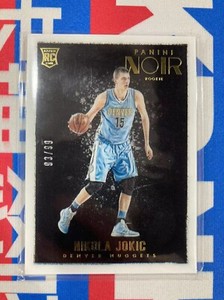 Nikola Jokic 2015-16 Panini Noir Color RC Rookie Base 93/99 Championship