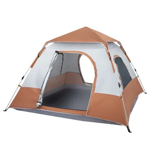 Spring Quick Opening Four-Person Family Tent Camping Tent outdoor camping tent - Picture 1 of 13