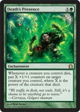 Death's Presence NM Return to Ravnica MTG Magic The Gathering Green English Card