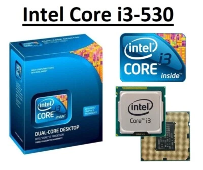 Intel Core i3-530 SLBX7 Dual Core Processor 2.933 GHz, Socket LGA1156, 73W CPU - Image 1 of 4