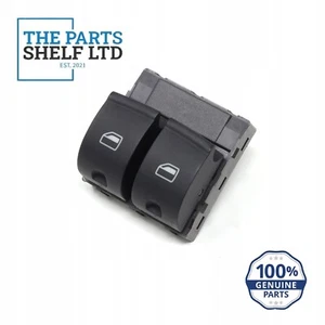 INTERRUTTORE ALZACRISTALLI ELETTRICO ANTERIORE LATO GUIDA ORIGINALE AUDI TT 07-14 NUOVO 8E0959851C5PR - Foto 1 di 5
