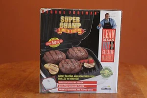 Salton George Forman Super Champ GR18 Lean Mean Grilling Machine New IOB 2001 - Picture 1 of 12