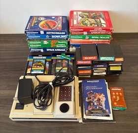 Intellivision II 2 Console W/ Huge Games Lot iMagic Complete In Box Manuals READ