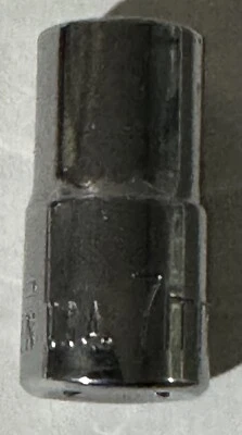 Allen brand 7mm 6 Point socket 10707 1/4 drive - Image 1 of 4