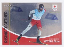 WATABE AKITO (NORDIC COMBINED) - 2023 TEAM JAPAN Holo Card (black text)