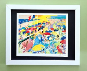 LeRoy Neiman " Cote Azur " Signed Pop Art Mounted and Framed in New 11x14 - Picture 1 of 3