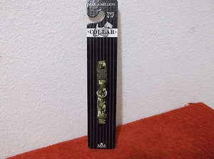 BRAND NEW "MAX-A-MILLION" GREEN CAMO "TOY DOG COLLAR"...SIZE....6"--9" - Picture 1 of 3