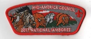 2017 National Scout Jamboree Mid-America Council Red Bdr. Buffalo JSP - Picture 1 of 1