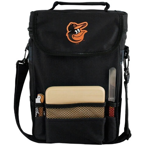 Baltimore Orioles Duet Wine Cooler Tote - Black Cover