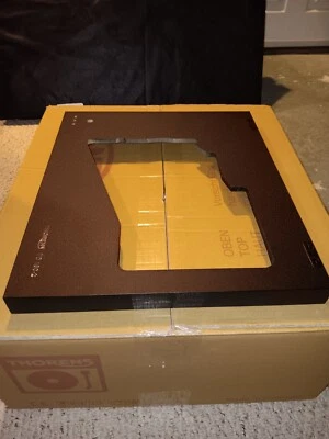 Thorens Td 190-2 Original Plinth, Black - Image 1 of 4