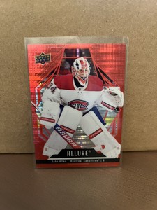 2022-23 Upper Deck Allure Red Rainbow Jake Allen #15 Montreal Canadiens