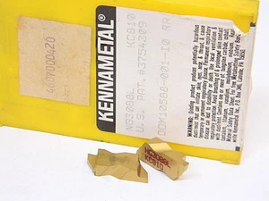 NEW SURPLUS 10PCS. KENNAMETAL NG 3088L GRADE: KC810 CARBIDE INSERTS - Picture 1 of 1