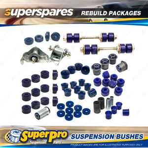 Front + Rear SuperPro Suspenison Bush Kit for Ford Falcon XK XL 1960-1964 - Picture 1 of 2