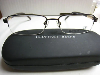 MARCOS DE GAFAS GEOFFREY BEENE Estilo PRINCETON BRN 55-17-140 con Estuche Foto 1 de 4