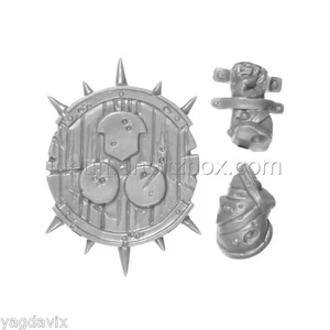 KPB52 BRAS GA BOUCLIER PUTRID BLIGHTKINGS CHAOS NURGLE WARHAMMER BITZ 40-41-42 - Picture 1 of 1