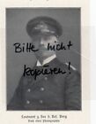 Bilddokument 1928, Bildnis Leutnant z. S. Ref. Berg WWI