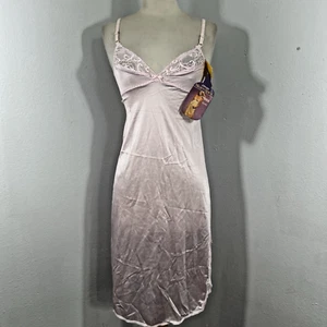 Vintage JCPenney Schlupfkleid Damen 32 S rosa schön n würzig Babydoll Fairycore Y2K 90er - Bild 1 von 8