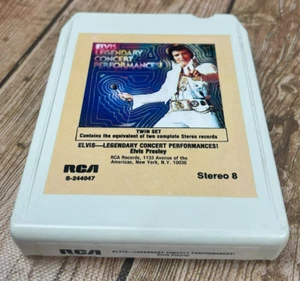 Elvis Presley Legendary Concert Performances (8-Track Tape) - Picture 1 of 4