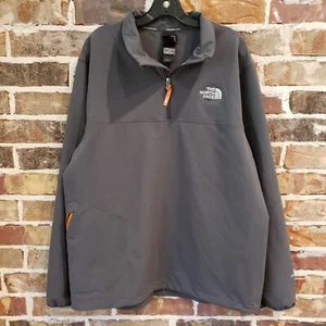 The North Face TNF APEX Jacket Adult Size Large Dark Gray Trail Outdoors Hiking - Picture 1 of 12