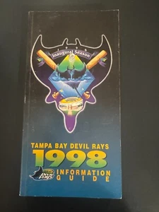 Eröffnungssaison - 1998 Tampa Bay Devil Rays Information/Media Guide - Bild 1 von 1